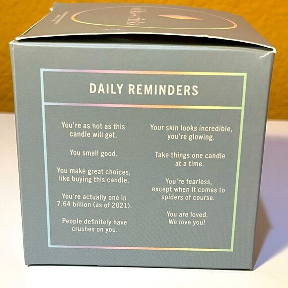 Wicks & tricks Great…full Scented Soy Candle in 10 oz Glass w/ Box Eco-friendly - Picture 4 of 7